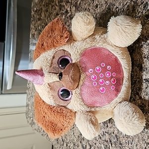 Rainbocorn  puppycorn sparkle heart staffed animal